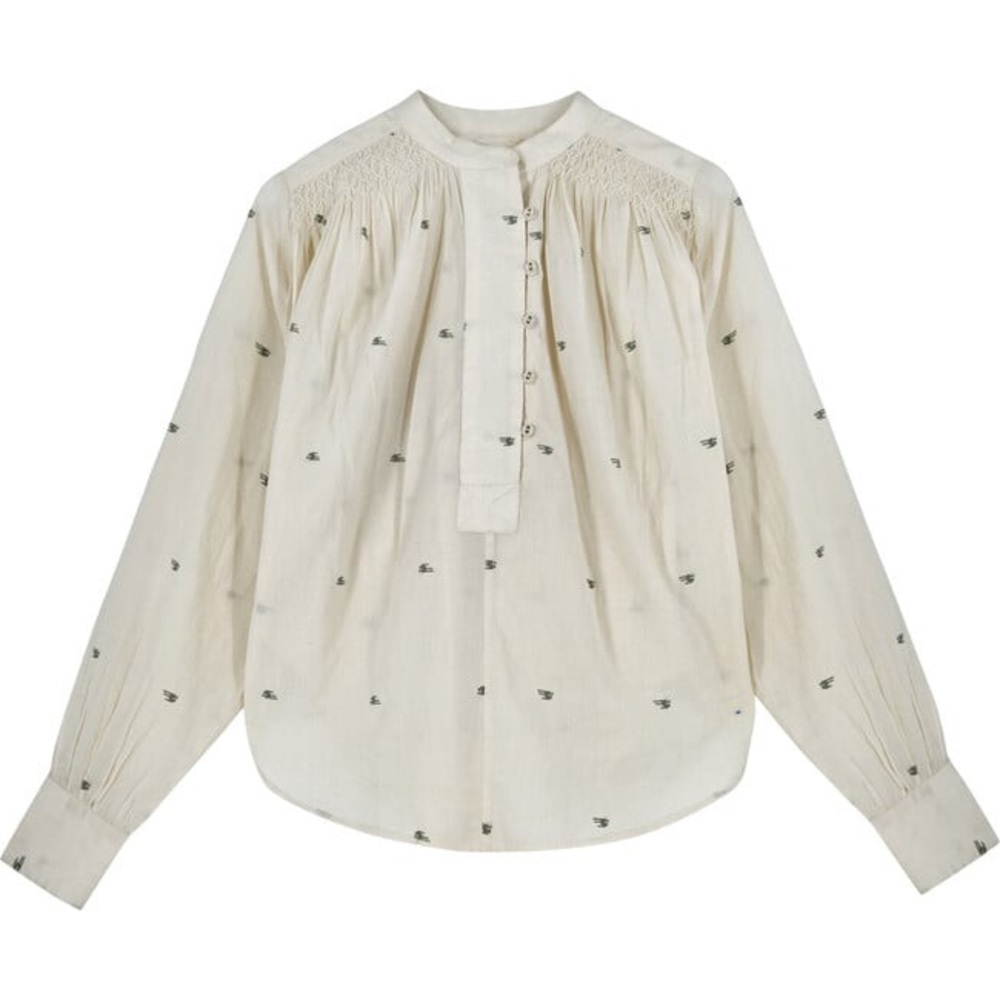 MIRTH Florence Blouse Ivory Janadani Size medium - Picture 2 of 10
